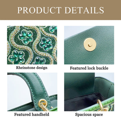New Cross-border Light Luxury Celebrity Handbag Small Handbag Shoulder Crossbody Evening Bag High-quality Large-capacity Women's Bag