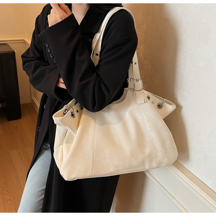 Vintage Big Bags For Women Handbags Top-handle Handbag Fashion Satchel Dumpling Pack Tote Shoulder Bag Hobos Large Purse Bolsa