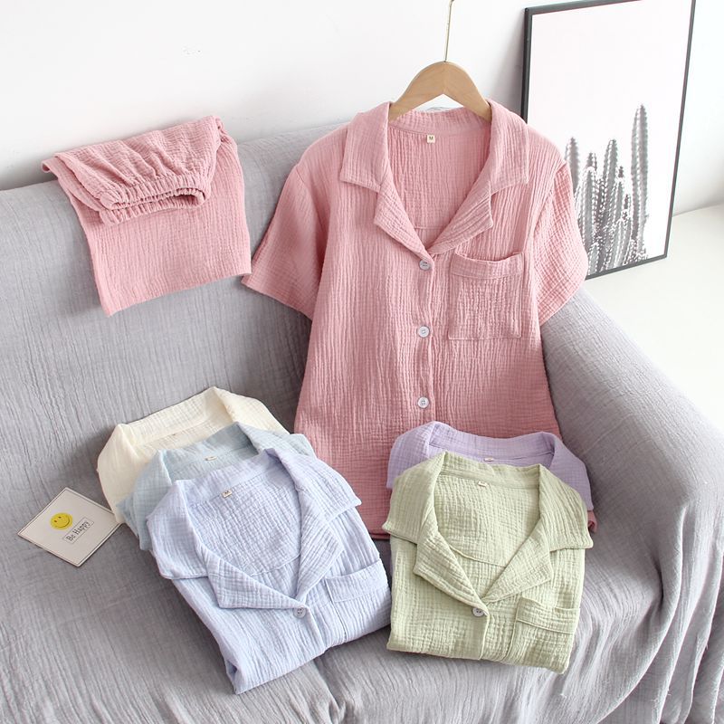 Short Sleeved Shorts Pijama Suit for Women Casual Wear Fashion Style 2 Pcs Pajama Set Summer Thin Women's Sleepwear Clothes