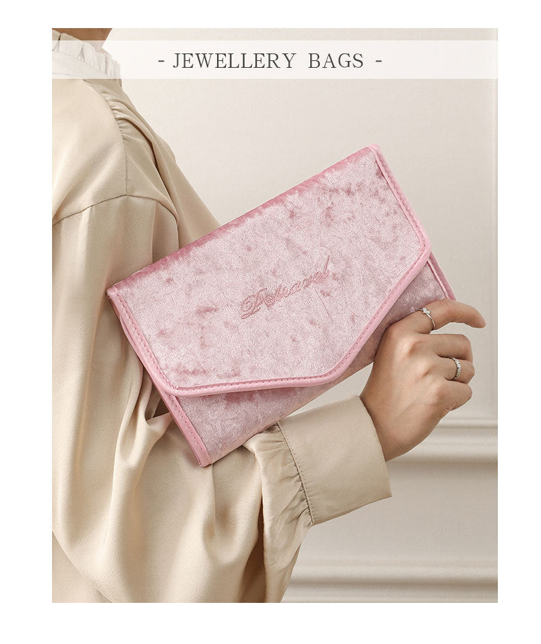 Source Factory New Jewelry Earrings Ring Necklace Pendant Watch Storage Bag Multifunctional Foldable