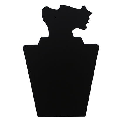 Side flannelette jewelry display rack necklace earrings display board Jewelry pendant rack jewelry rack display props