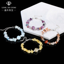 Jingdong Jewelry 3A Natural Cherry Blossom Agate Bracelet Fashion Sweet Wind Girl Single Circle Round Bead Bracelet Wholesale