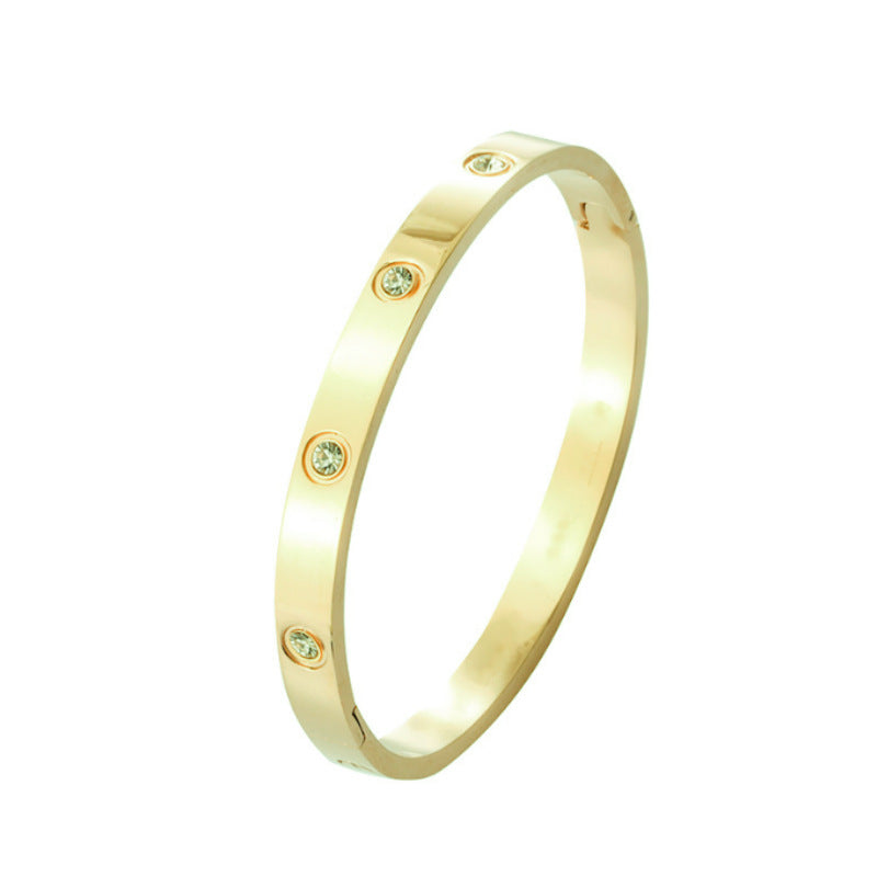 Cross-Border European and American Popular Card Bracelets for Women, Simple Fashion Jewelry Accessories, Novice Jewelry Wholesale