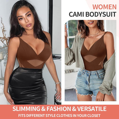 Hot Selling Body Shaping One-Body Shaping One-Body Shaping Sling V-Neck Cup Mesh Waist Plastic Breathable Sports Body Shaping One-Body Shaping One-Body Shaping