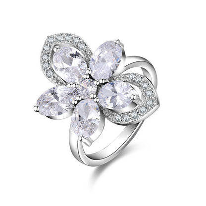 Chinese Valentine's Day Jewelry Set Two-Piece Set Female Butterfly Element Ring Necklace Niche R4204-X5659