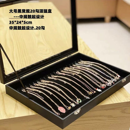 Ear Clip Ear Wire Jewelry Box Large Capacity Ring Necklace Bracelet Display Stand Ear Ring Ear Stud Earrings Storage Box