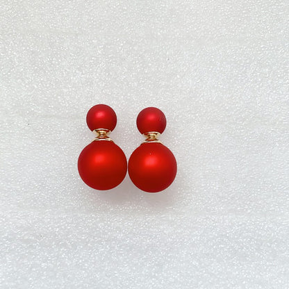 Shijia size pearl earrings women's 2024 new style multi-wearing light luxury temperament earrings s925 silver needle ear jewelry