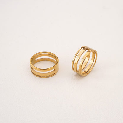 stainless steel ring auxiliary opening closed ring tool opener ring handmade diy material jewelry tool