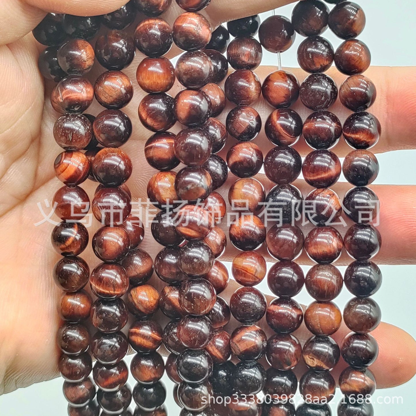 Feiyang Jewelry Miscellaneous Stone Round Beads Loose Beads diy Jewelry Accessories Beads Personalized Miscellaneous Stone Semi-finished Products Ready for Wholesale