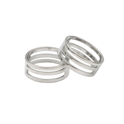 stainless steel ring auxiliary opening closed ring tool opener ring handmade diy material jewelry tool