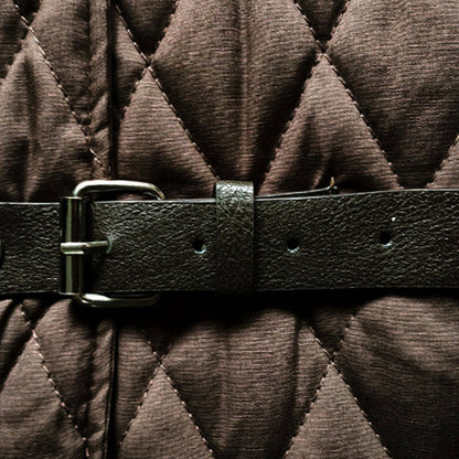 Cross Border Men's Cotton Vest 2025 Medieval Armor Retro Cotton Coat Sleeveless Rivet Belt Buckle Pirate Station Collar Clip
