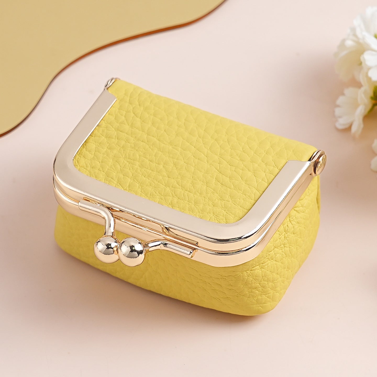 Genuine Leather Mini Necklace Jewelry Box Women's Earrings Gold Ring Gold Jewelry Cosmetics Bag Earphones Coin Purse
