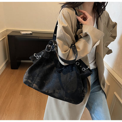 Vintage Big Bags For Women Handbags Top-handle Handbag Fashion Satchel Dumpling Pack Tote Shoulder Bag Hobos Large Purse Bolsa