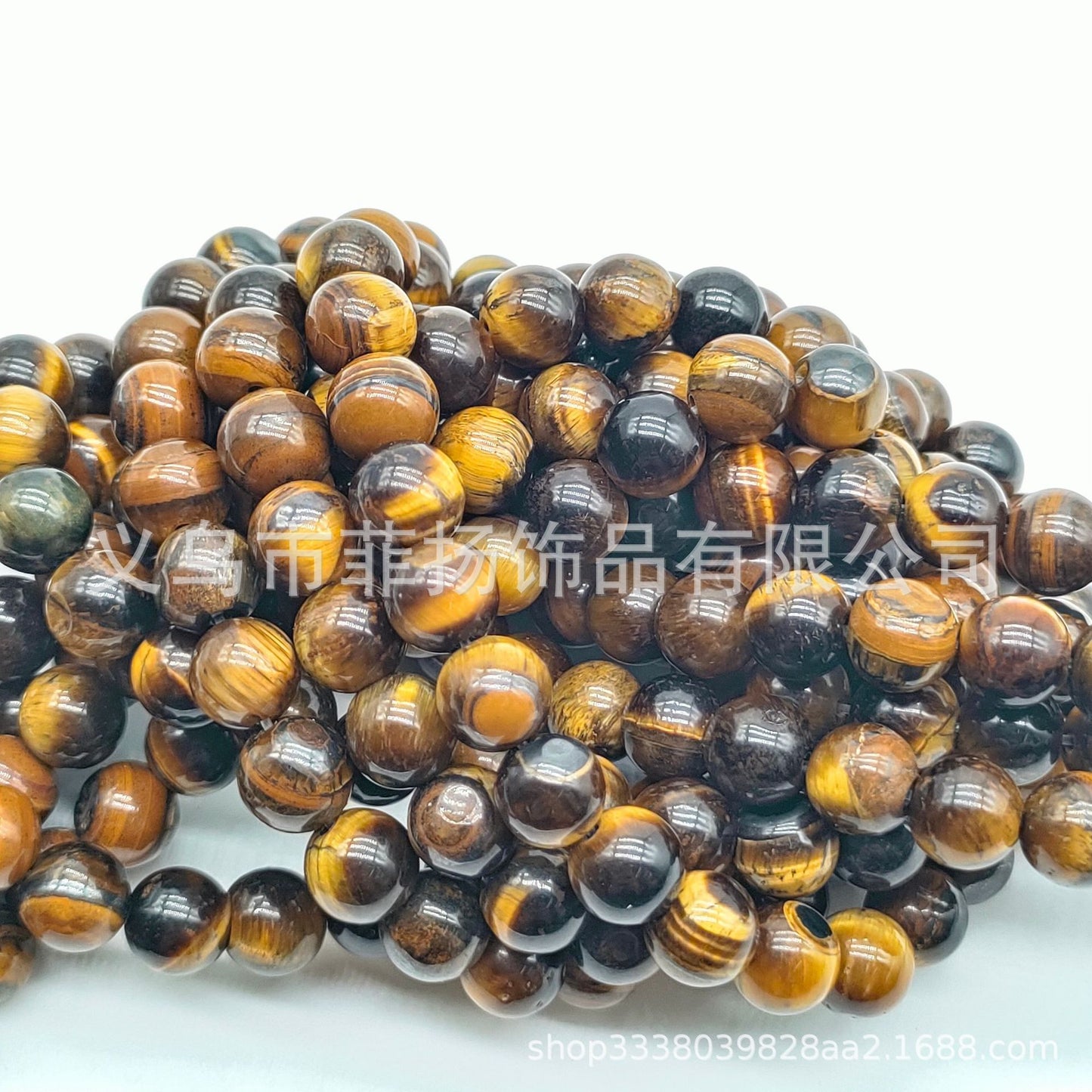 Feiyang Jewelry Miscellaneous Stone Round Beads Loose Beads diy Jewelry Accessories Beads Personalized Miscellaneous Stone Semi-finished Products Ready for Wholesale