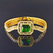 Amazon Cross-border Rectangular Classic Jewelry suit Combination Female Niche European and American x7198-r5797