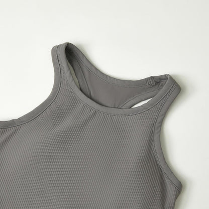 Original ebb yoga vest women's I-character sports outer wear tight quick-drying with chest pad running bra fitness upper