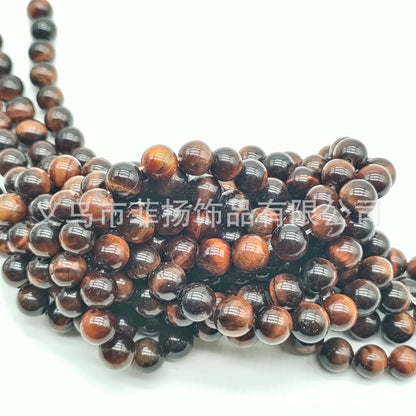 Feiyang Jewelry Miscellaneous Stone Round Beads Loose Beads diy Jewelry Accessories Beads Personalized Miscellaneous Stone Semi-finished Products Ready for Wholesale