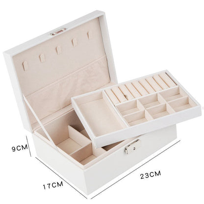 Jewelry Storage Box, Exquisite Necklace, Earrings, Gold Hand Jewelry, Earrings, Jewelry Box, Large Capacity, 2025 Model Drawer