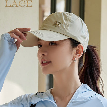 Quick-Drying Sun Protection Hat, Unisex Breathable Peaked Cap, Fashionable and Versatile Baseball Cap Wholesale Custom Logo