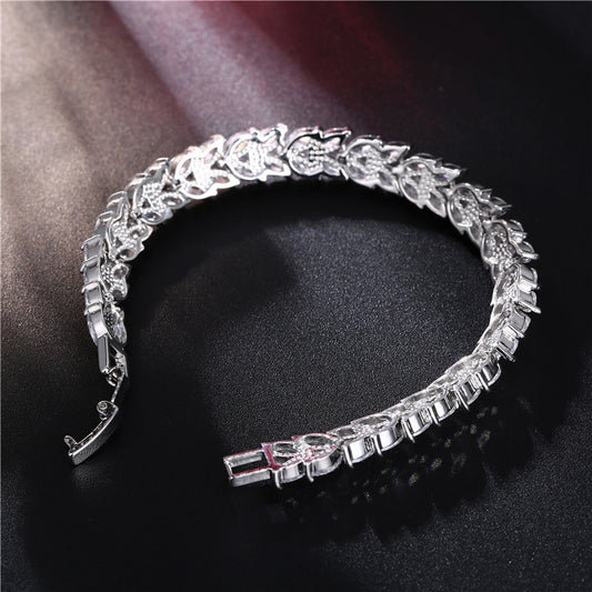 Jewelry Cross-border Explosive Bracelet Design Sense Niche Not Faded Female Willow Leaf Source s6924