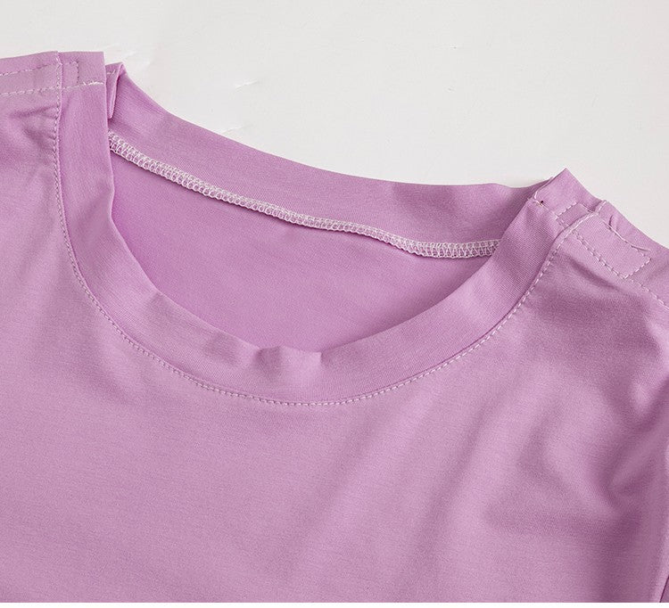 Summer patient care clothing easy to put on and take off hospital gown short sleeve cotton middle-aged and elderly medical clothing fracture clothing wholesale