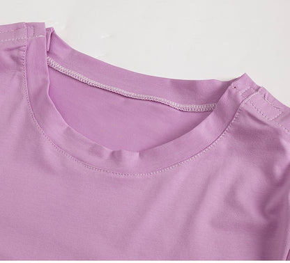 Summer patient care clothing easy to put on and take off hospital gown short sleeve cotton middle-aged and elderly medical clothing fracture clothing wholesale