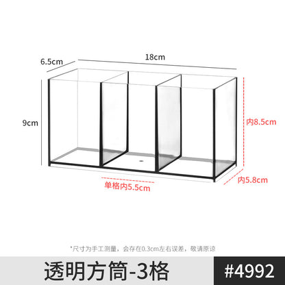 Mirror Cabinet Storage Box Desktop Cosmetics Lipstick Storage Rack Bathroom Bathroom Desktop Dressing Table Organization Box