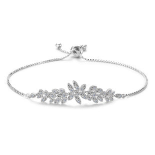Jewelry Cross-border Explosive Bracelet Design Sense Niche Not Faded Female Willow Leaf Source s6924