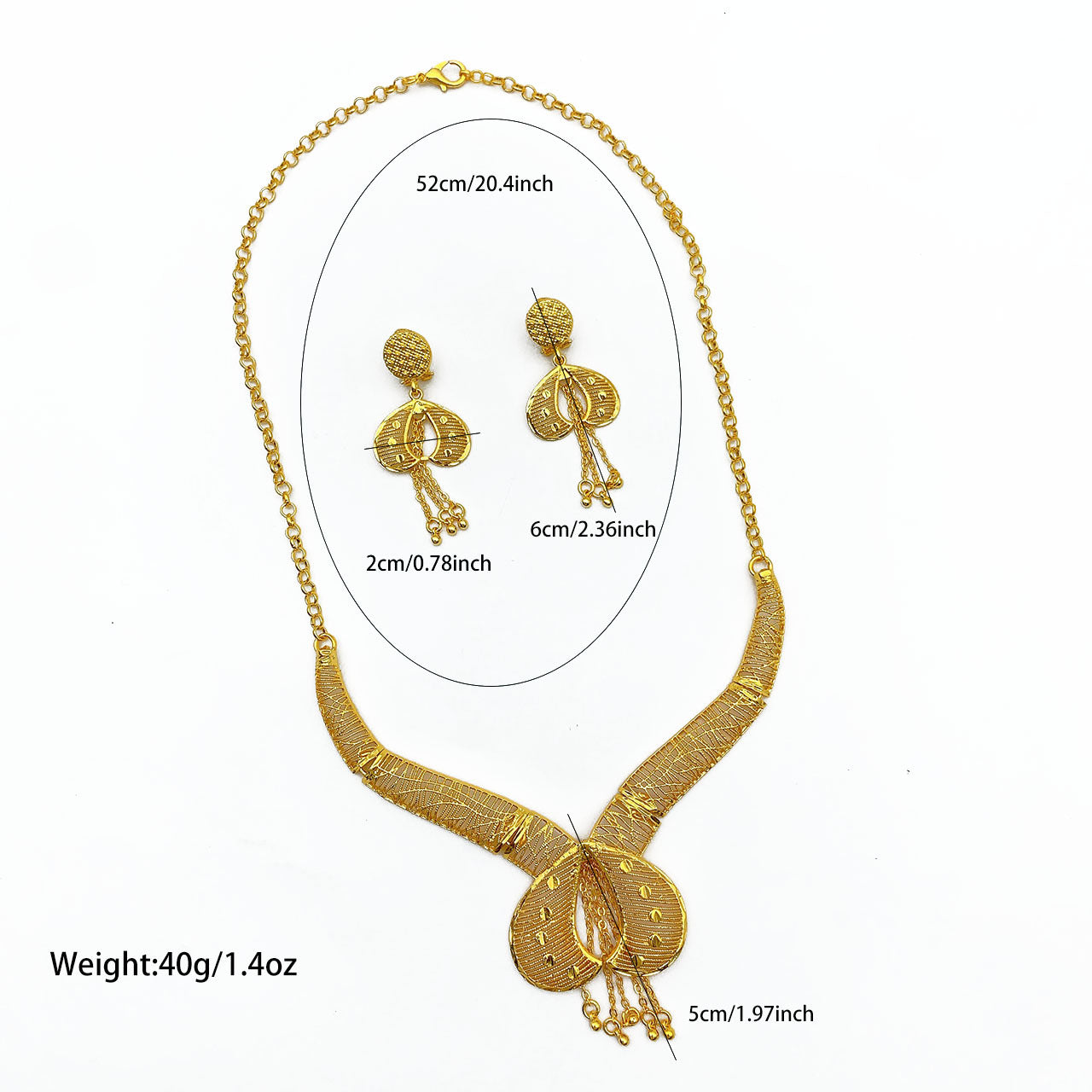 Imitation gold flower necklace earrings suit Dubai India Nigeria brass gold plated women wedding jewelry lot