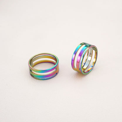 stainless steel ring auxiliary opening closed ring tool opener ring handmade diy material jewelry tool