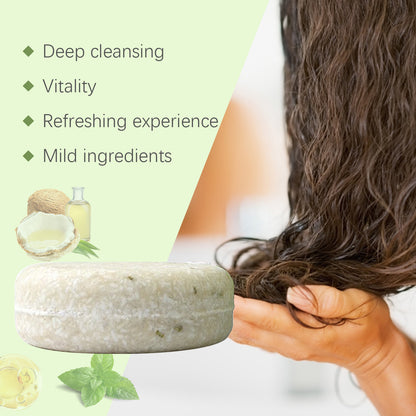 Rosemary Shampoo Bar Anti Hair Loss Oil Control Promote Hair Growth Refreshing Smoothing Volumizing Handmade Natural Hair Soap