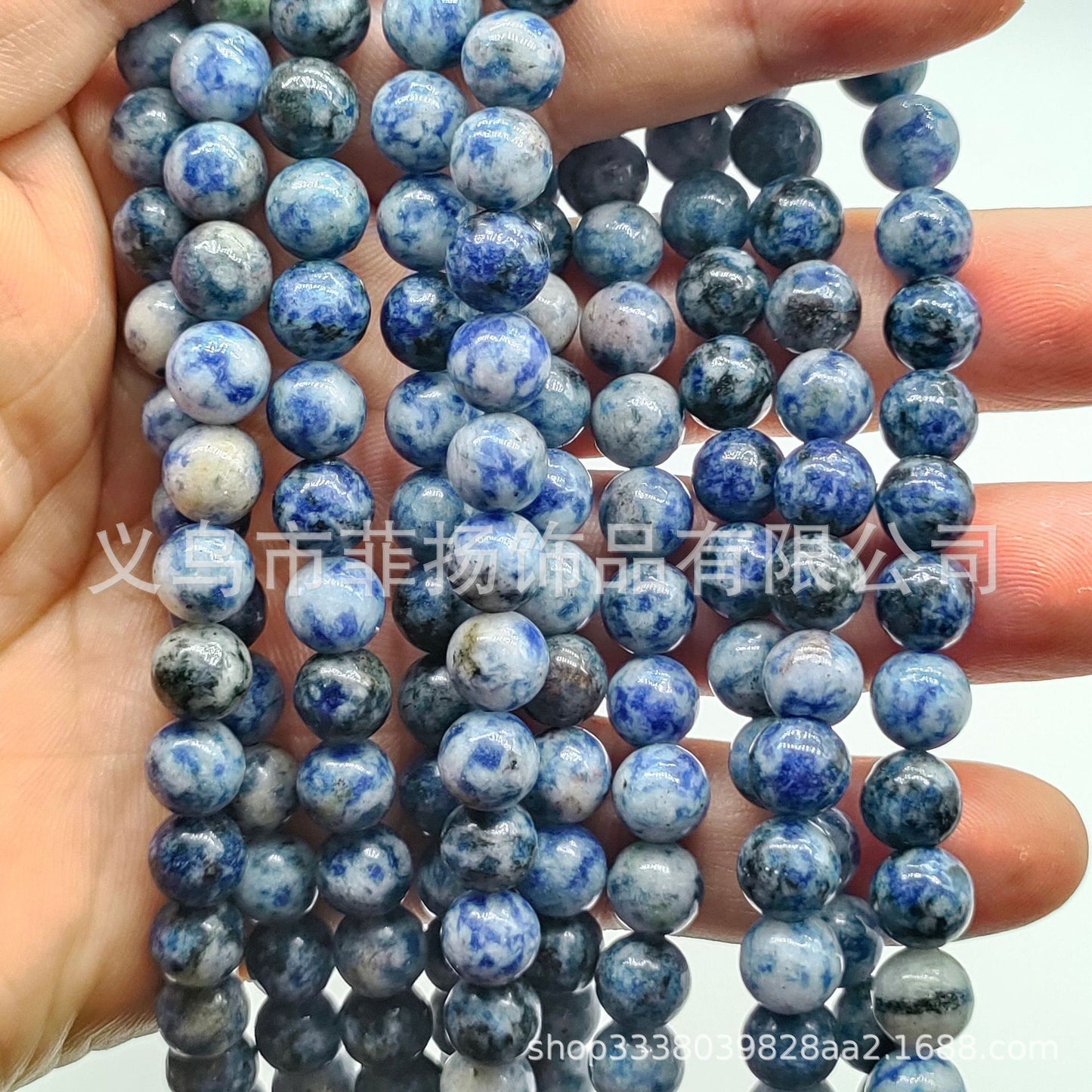 Feiyang Jewelry Miscellaneous Stone Round Beads Loose Beads diy Jewelry Accessories Beads Personalized Miscellaneous Stone Semi-finished Products Ready for Wholesale