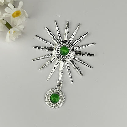 Pearl Sunflower DIY Jewelry Virgin Halo Baroque Lolita Dark Gothic Cos Headdress Style Accessories