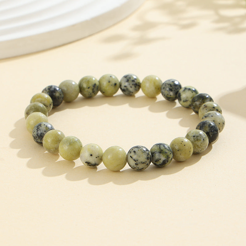 European and American Cross-Border Hot-Selling Popular Jewelry 8mm Natural Stone Bracelet Amethyst Tiger Eye Stone Agate Bracelet Jewelry