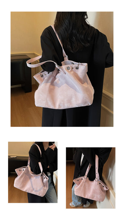 Vintage Big Bags For Women Handbags Top-handle Handbag Fashion Satchel Dumpling Pack Tote Shoulder Bag Hobos Large Purse Bolsa