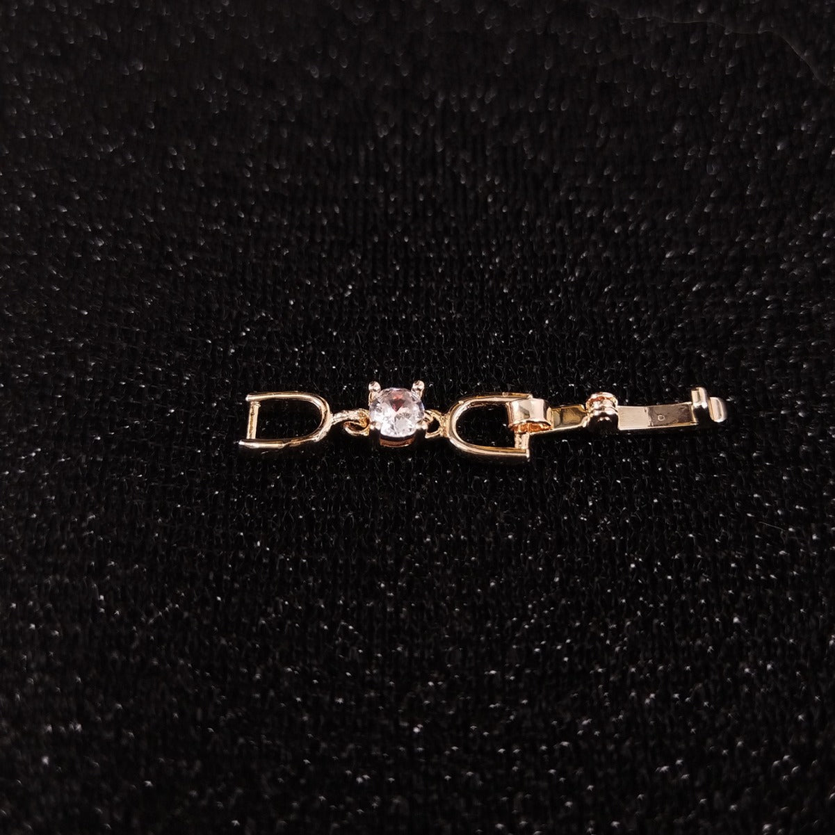 Joker bracelet necklace extended chain plated real platinum zircon 3cm lengthened first jewelry button accessories factory outlet