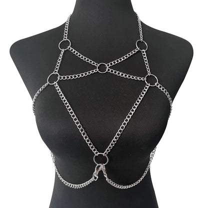Bamboo such as clothing cross-border jewelry explosions supply sexy hollow chest chain nightclub hot girl body chain DL0005