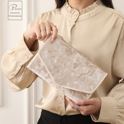 Source Factory New Jewelry Earrings Ring Necklace Pendant Watch Storage Bag Multifunctional Foldable
