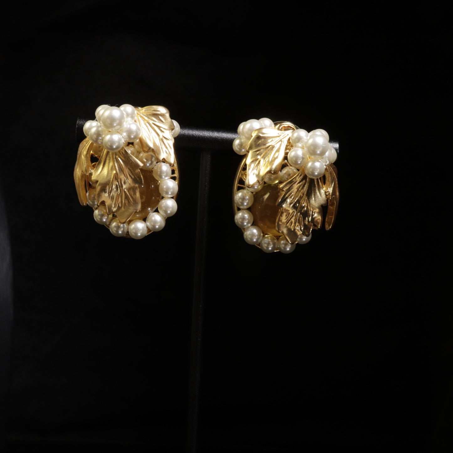 Middle Ancient Jewelry suit Baroque Water Drop vintage Court Style Elegant Retro Woolen Chain Pearl Earrings