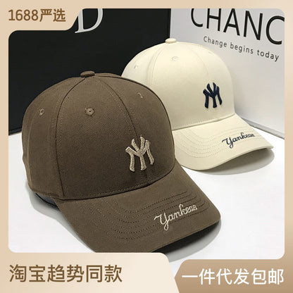 Quick-Drying Sun Protection Hat, Unisex Breathable Peaked Cap, Fashionable and Versatile Baseball Cap Wholesale Custom Logo