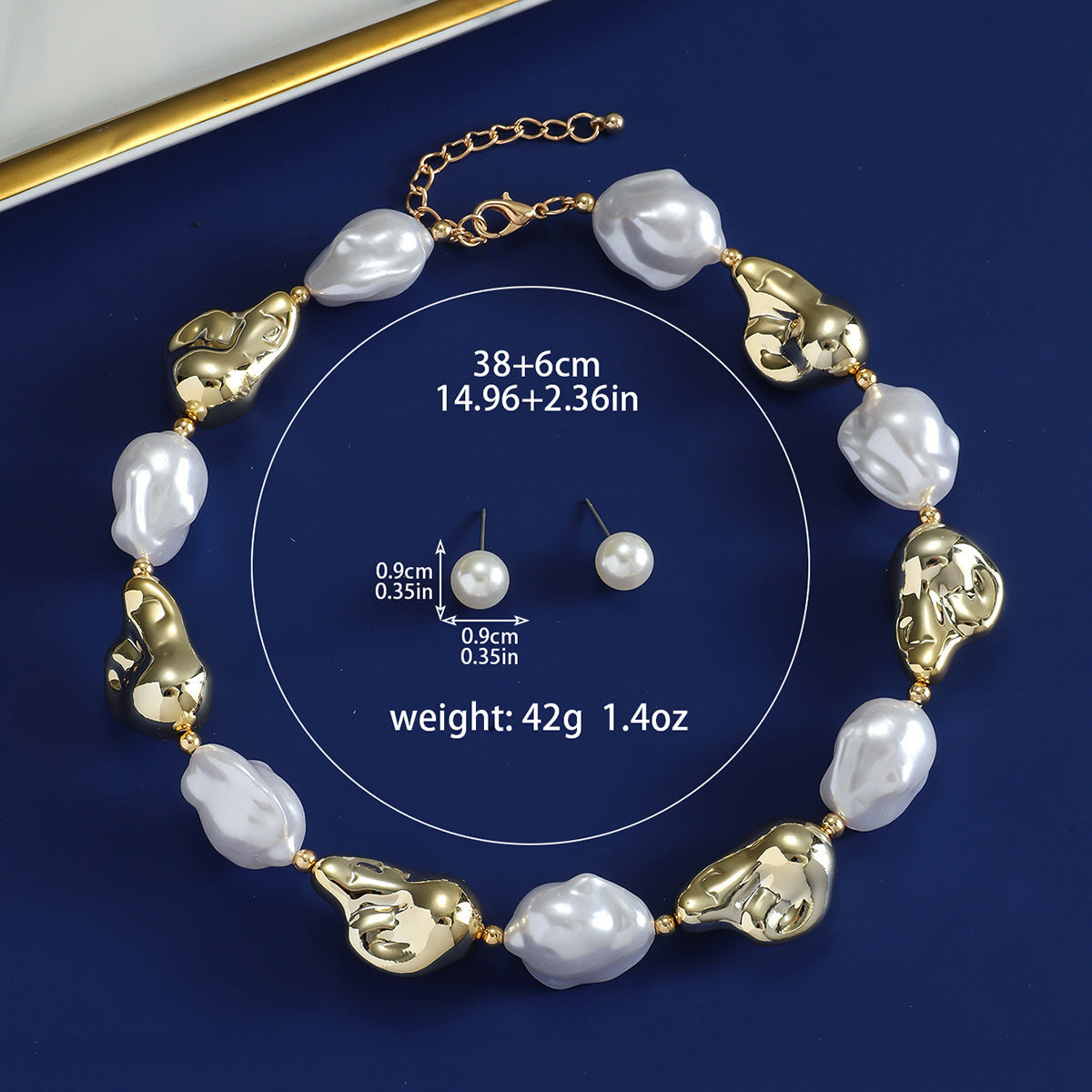 Cross-Border New Style Personalized Irregular Silver Necklace Temperament Style Versatile Temperament Necklace Jewelry Manufacturer Wholesale