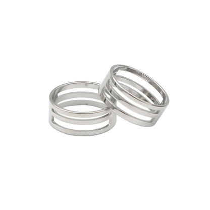 stainless steel ring auxiliary opening closed ring tool opener ring handmade diy material jewelry tool