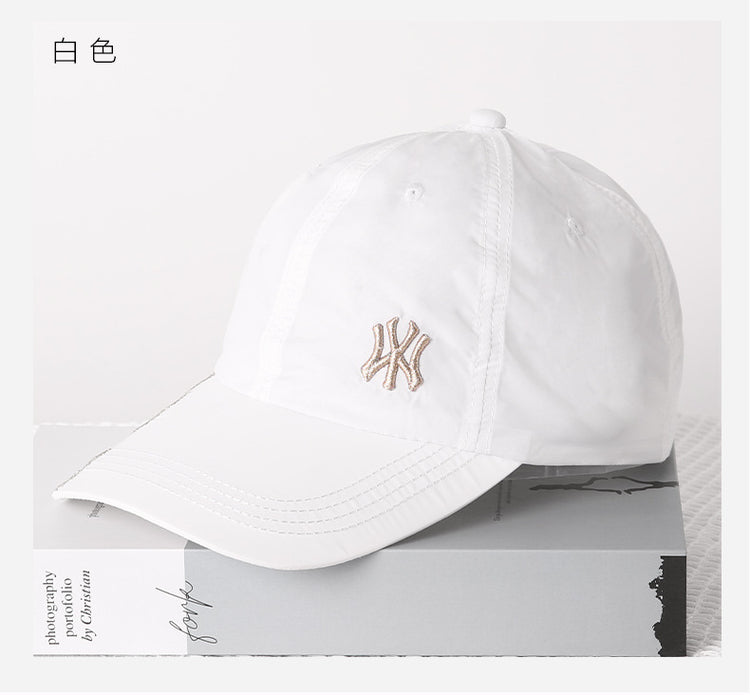 Quick-Drying Sun Protection Hat, Unisex Breathable Peaked Cap, Fashionable and Versatile Baseball Cap Wholesale Custom Logo
