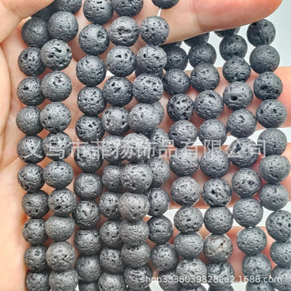 Feiyang Jewelry Miscellaneous Stone Round Beads Loose Beads diy Jewelry Accessories Beads Personalized Miscellaneous Stone Semi-finished Products Ready for Wholesale