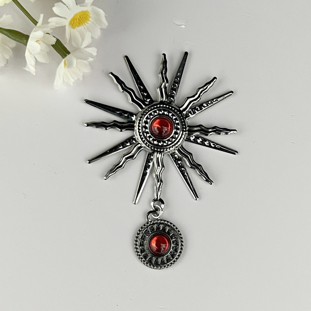 Pearl Sunflower DIY Jewelry Virgin Halo Baroque Lolita Dark Gothic Cos Headdress Style Accessories