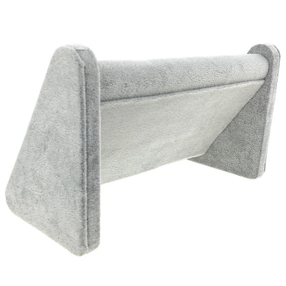 Ice Flower Velvet Jewelry Box Display Plate Ring Bracelet Trapezoidal Jewelry Display Stand Gold and Silver Jewelry Props