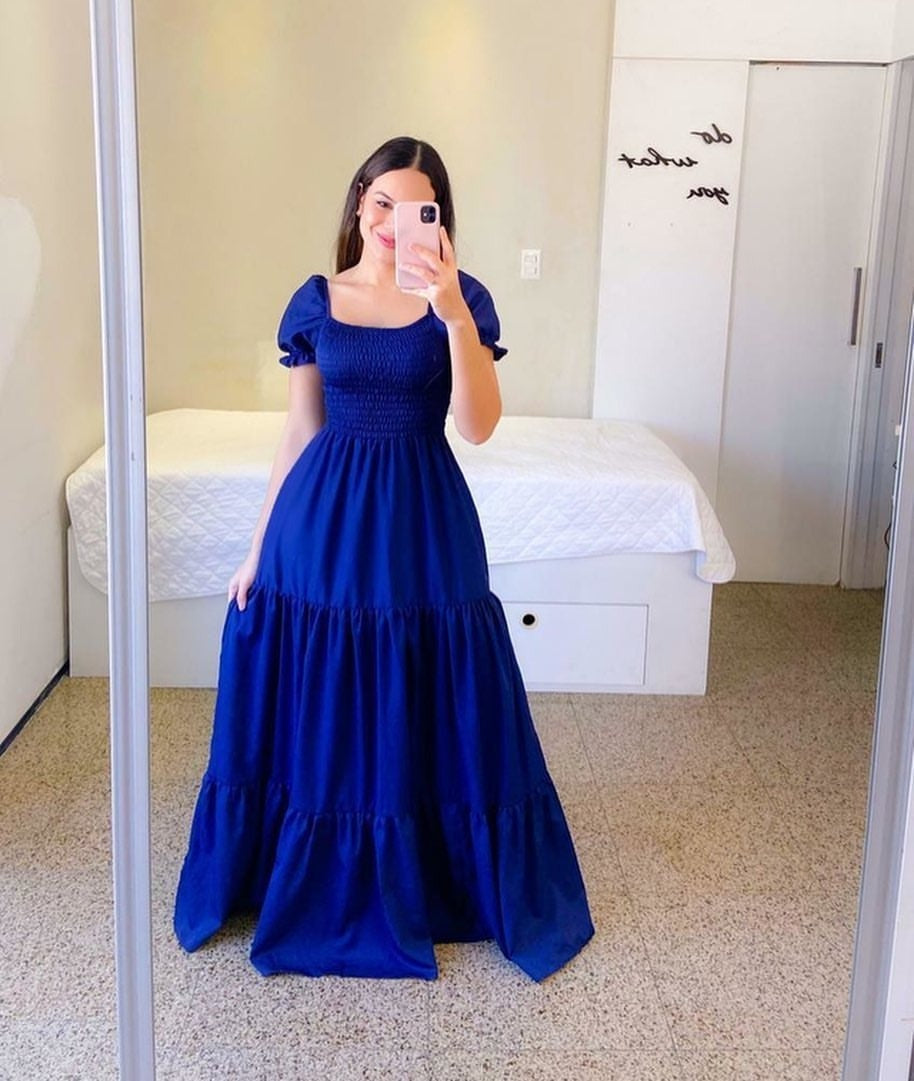 2025 Cross-Border New Spring and Summer European and American Clothing Dress One-Shoulder Floral Off-Shoulder Long Color Fairy Skirt