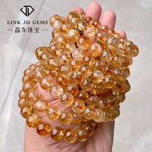 Jingdong Jewelry 3A Natural Cherry Blossom Agate Bracelet Fashion Sweet Wind Girl Single Circle Round Bead Bracelet Wholesale