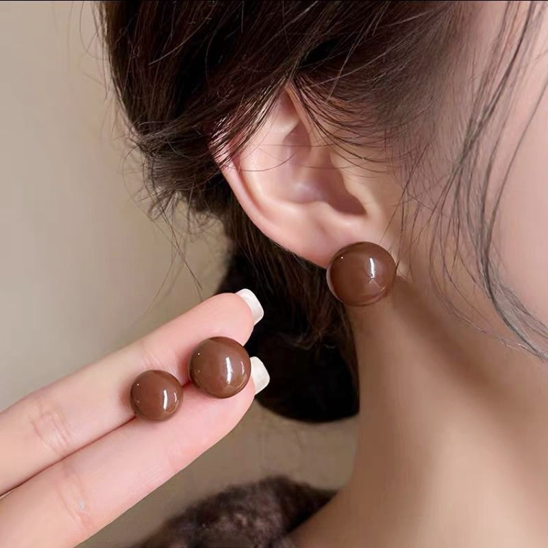 Shijia size pearl earrings women's 2024 new style multi-wearing light luxury temperament earrings s925 silver needle ear jewelry