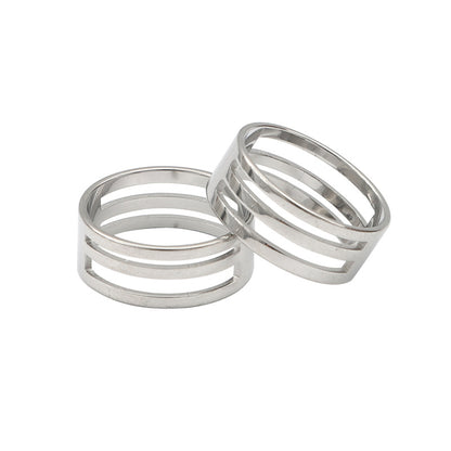 stainless steel ring auxiliary opening closed ring tool opener ring handmade diy material jewelry tool